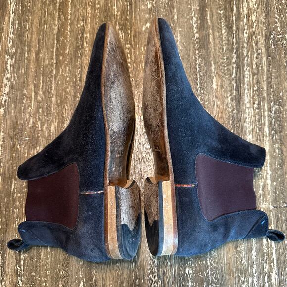 Paul Smith Falconer Suede Chelsea Boots Black Navy Men’s Size 9-US 8-UK 42-EU main image 12